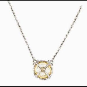 Judith Ripka Canary Crystal Pendant Necklace